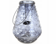 Homea Skleněná lucerna s rukojetí, 24 cm