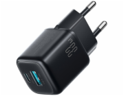 Joyroom Nabíječka Joyroom JR-TG7 33W USB-A + USB-C síťová nabíječka s 60W kabelem USB-C na USB-C 1m - černá