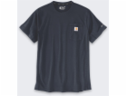 Carhartt Tričko Carhartt Force Mid Pocket Navy