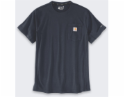 Carhartt Tričko Carhartt Force Mid Pocket Navy