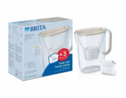 Brita filtrační konvice Brita Style Essential filtrační konvice 2,4 l 3 patrony písek
