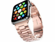 Mercury Mercury Metal Apple Watch Band 44mm růžovo-zlatý