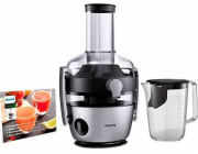 Philips Avance Collection HR1921/20 lis na citrusy/odšťavňovač Odšťavovač 1100 W Černá, Stříbrná, Průhledná