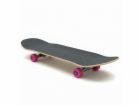 Skateboard, modro/černo/žlutý