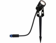 Paulmann Plug & Shine Spot zahradní reflektor 2W 150lm 3000K IP65 24V černá/kovová