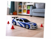 LeanToys E46 Dálkově ovládané driftovací sportovní auto s kužely 15 km/h 1:43