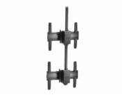 Chief Fusion Medium Ceiling Display Mount - For Monitors 32-65" - Black - Upevnovací komponent (stropní montáž) - Náklon a otocení - pro plochý panel - cerná - velikost obrazovky: 26"-50" - montážní r