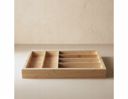 Aptel Výsuvný organizér na příbory VARIO, 53 x 33-43 cm, bambus