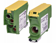 ETI Rozvodný blok ETI Polam 001102436 192A (1x4-70mm2/4x2,5-25mm2) žlutozelený EDBJ-1x70-4x25PE
