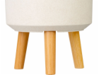Kvetináč Strend pro, farba White Weath Finish, 24,5x24,5x...
