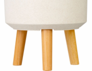 Kvetináč Strend pro, farba White Weath Finish, 24,5x24,5x31 cm