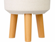 Kvetináč Strend pro, farba White Weath Finish, 20x20x26 cm
