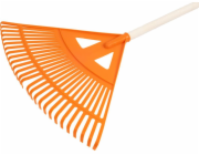Hrable na lístie Strend Pro R130, 27 zubé, 58 cm, vejárové, plastové, 160 cm násada