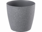 Kvetináč Strend Pro Stone, 23x20,5 cm, šedý, efekt kameňa