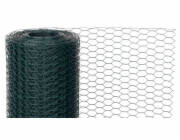 Pletivo GARDEN HEX PVC 1000/25/1,0 mm zelené, RAL 6005, šesťhranné, chovateľské, bal. 25 m