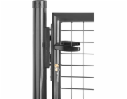 Brána Strend Pro METALTEC ECO 2, 1000/1800/50x50 mm, okrúhly rám, antracit, jednokrídlová, záhradná,