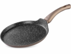 MagicHome Hnědá linka na kávu, na palačinky, 25 cm