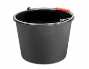 Kbelík ReCycled® 20 litrů, konstrukce, plast, plastová rukojeť, černý