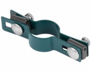 Strend Pro EUROSTANDARD, 48 mm, průběžný, zelený, Zn+PVC, RAL6005, pro kulatý sloupek