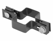 Strend Pro EUROSTANDARD, 60x40 mm, průběžný, antracit, Zn+PVC, RAL7016, pro čtvercové sloupky