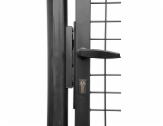 Strend Pro METALTEC ECO, 1000/1000/50x50 mm, čtvercový rám, antracit, jednokřídlý, zahradní, ZN+PVC,