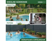 Stínicí tkanina SHADE.NET 1,2x10 m, UV, 230 g/m2, 95% antracitová