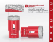 Strend Pro Premium DCB11, 35 mm, M14, korunka, diamant, profesionální