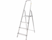 Schůdky Strend Pro AL-D4, 4 schůdky, nosnost 125 kg, Alu