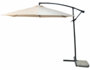 Deštník DEMI 300 cm, 42 mm, béžový, PE, zahradní