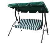 Houpačka GARFIELD, max. 150 kg, 173x112x158 cm, zahrada, PE 160 g/m2, Oxford PVC