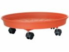 Podložka pod květináč ICS MARGHERITA 25 cm, kulatá, vozík...