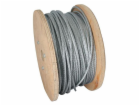 Lano MGM Zn 3 mm, ocelové lano, L-100 m