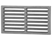 Litinový rošt 280x160x17 mm, s můstkem, pro kamna a sporák