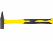 Kladivo Strend Pro HM112 200 g, zámečnické kladivo, sklolaminátová rukojeť, TPR, délka rukojeti 275 