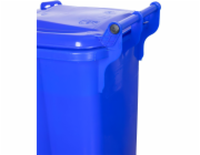 Kontejner MGB 120 litrů, plastový, modrý 5002, HDPE, popelník na odpad
