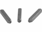 Děrovače abecedy HR59103 03 mm, písmeno, 27 ks