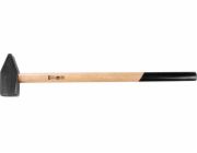 Kladivo Strend Pro HM131 6000 g, HEAVY, dřevěná rukojeť, délka násady 900 mm