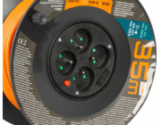 Prodlužovací kabel Strend Pro DG-FB04, L-35 m, na cívce, průřez 1,5 mm2
