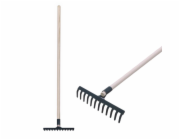 Hrábě zahradní Strend Pro R105, 12 zubů, dřevěná násada 1600 mm
