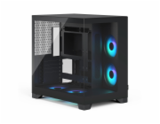 Fractal Pop 2 Vision/Midi Tower/Transpar./Černá