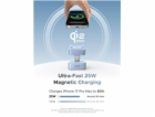 UGREEN magnetická bezdrátová nabíječka 2v1 MagFlow Qi2.2,...