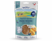 BALTICA Przysmaki Regionów Mono Masové pásky Krůta s dýní – pamlsek pro psa – 90 g