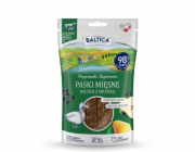 BALTICA Przysmaki Regionów Mono Masové pásky Kachna s hruškou – pamlsek pro psa – 90 g