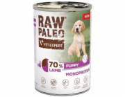 VETEXPERT Raw Paleo Mono Jehněčí štěně - vlhké krmivo pro psy - 400g