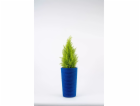 Bavlněný květináč Adoni Blue s vložkou 22x36 cm – ručně v...