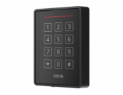 Axis A4131-E Reader - RFID ctecka proximity karet/klávesnice - kabelové - cerná, NCS S 9000-N
