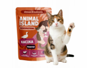 ANIMAL ISLAND Mono Duck - mokré krmivo pro kočky - 100g