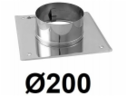 Střešní větrací panel SpiroFlex 200 2 z nerezové oceli