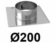 Střešní větrací panel SpiroFlex 200 2 z nerezové oceli