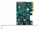 Lanberg PCI EXPRESS X1 -> 2X USB-C 3.2 GEN 2X1 LED nízkop...